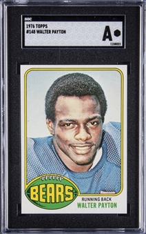 1976 Topps #148 Walter Payton Rookie Card - SGC Authentic